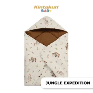JUNGLE EXPEDITION BABY Hoodie Blanket